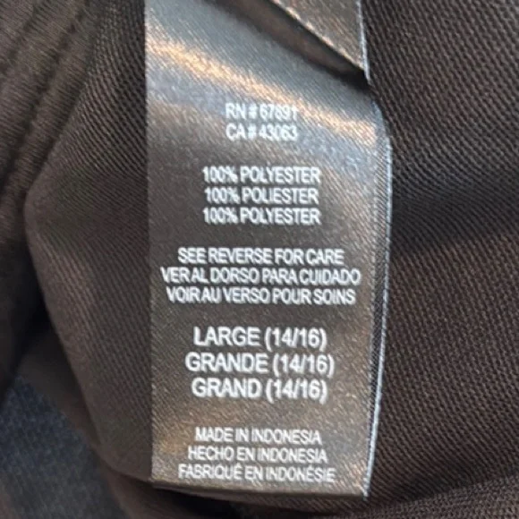 NFL Steelers Youth Size Large 14/16 Black and Gold Pullover - Picture 6 of 6